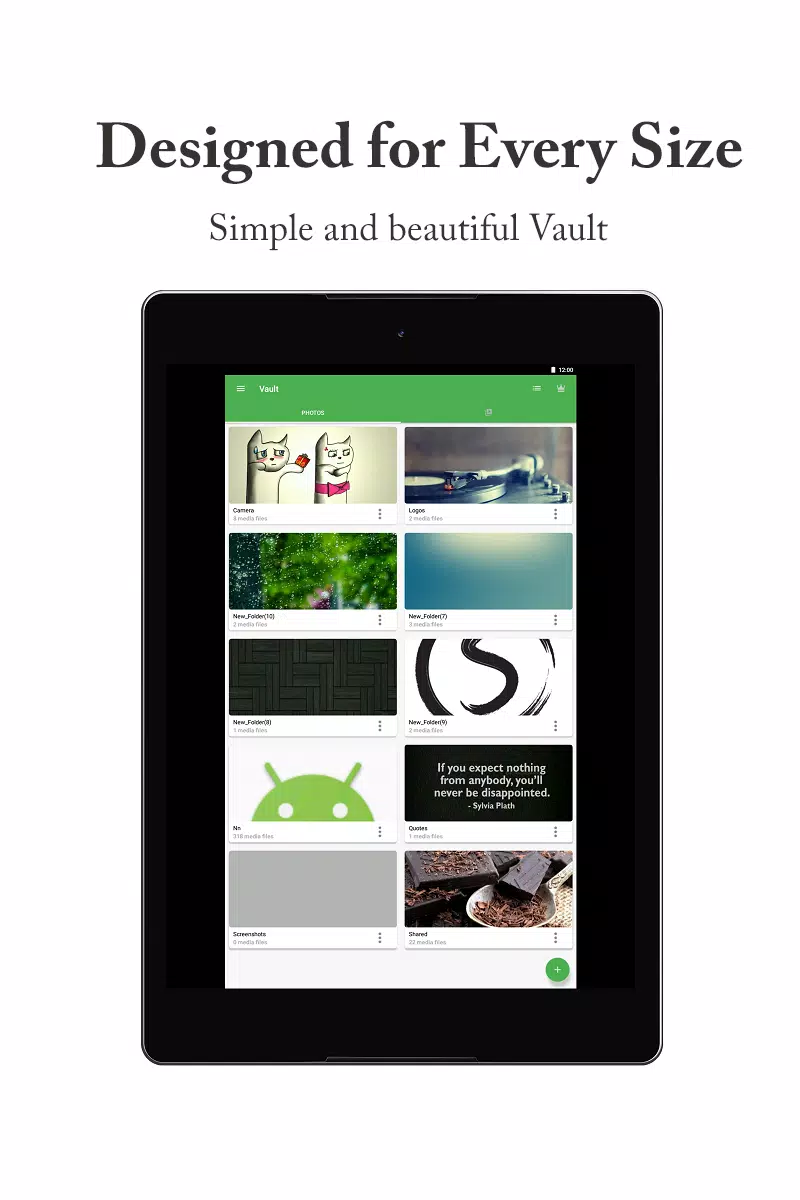 تصاویر Hide Photos, Videos - Vault for Android