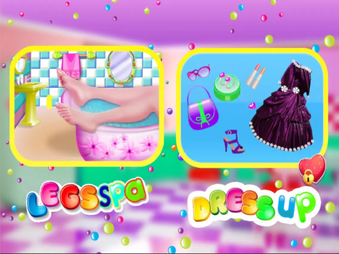 Siwa Leg Spa & Dress Up Prom iPad Screenshots