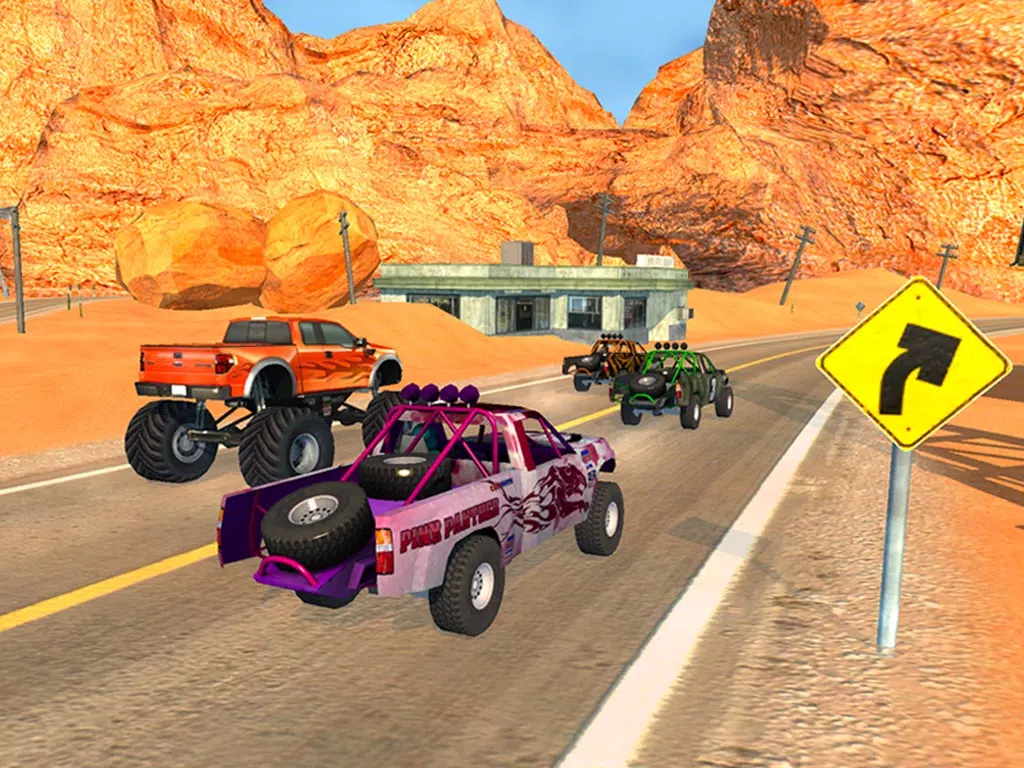Daredevil Power Trucks Racing iPad Screenshots
