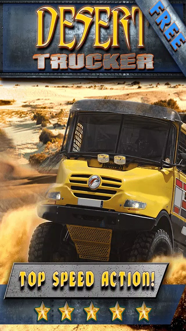 Скриншоты A Desert Trucker - Real Lorry And Truck Driver Offroad Chase Racing Games 3D FREE