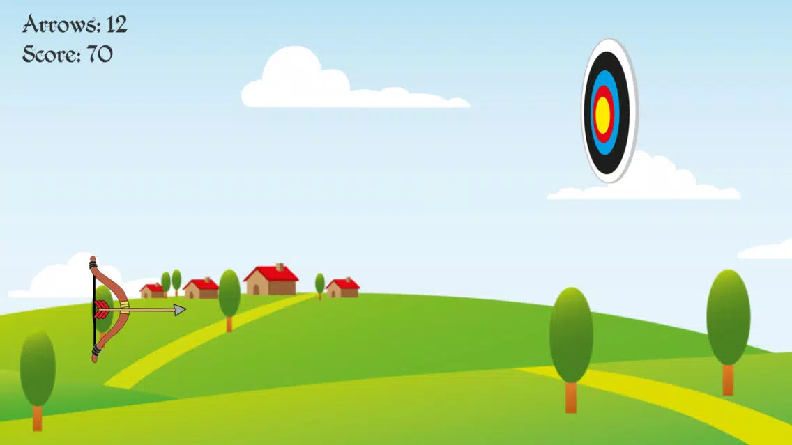 Tangkapan skrin Bow And Arrow Free Casual Games for Kids