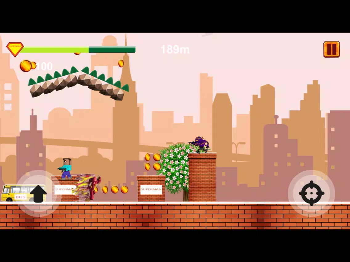 Gods of Runner Squad Among Us for Superman fans iPad 應用截圖