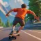 Downhill Boy Skateboard Racer