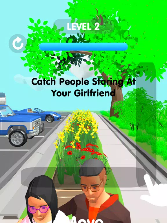 Tangkapan layar Sneaky Eyes iPad 