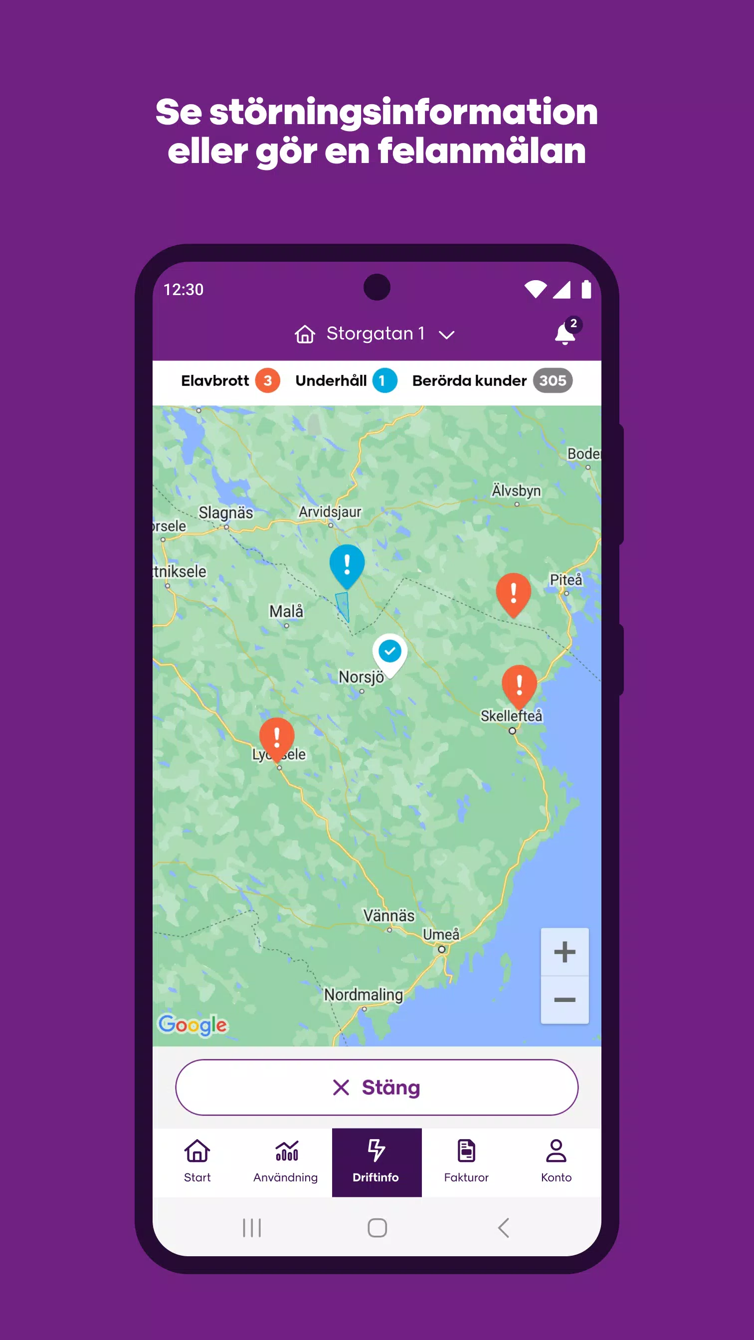 Skellefteå Kraft Screenshots