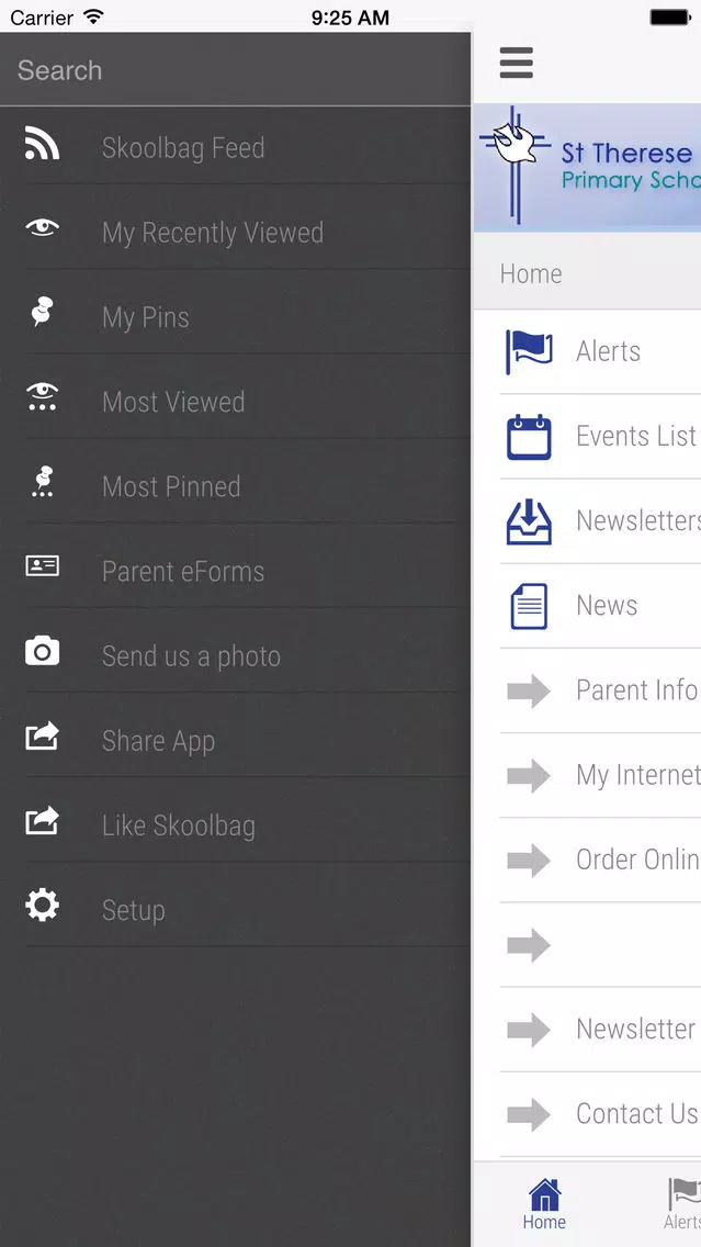 St Therese School Mascot - Skoolbag Screenshots
