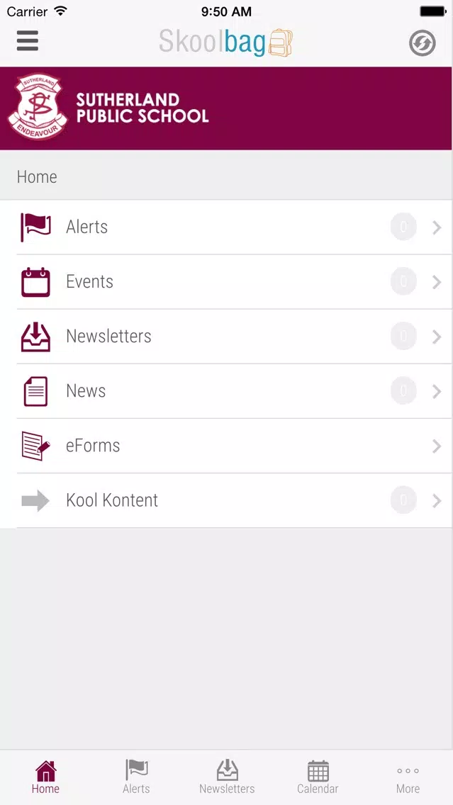 Sutherland Public School Screenshots