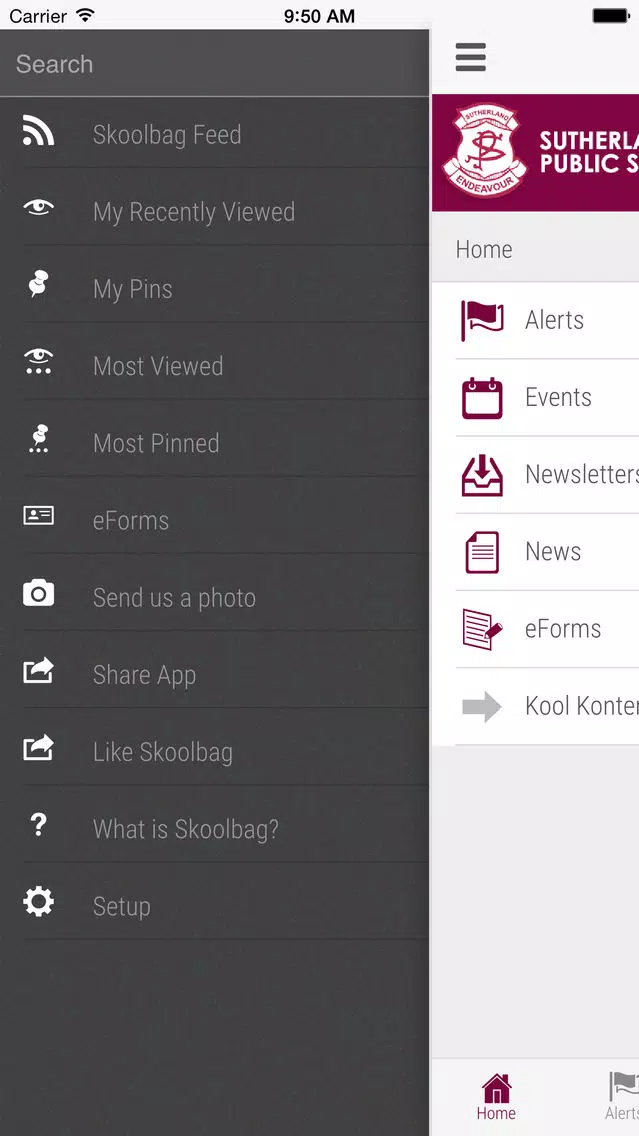 Sutherland Public School Screenshots