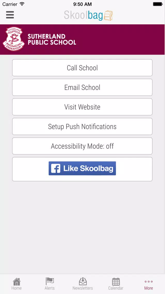 Sutherland Public School Screenshots