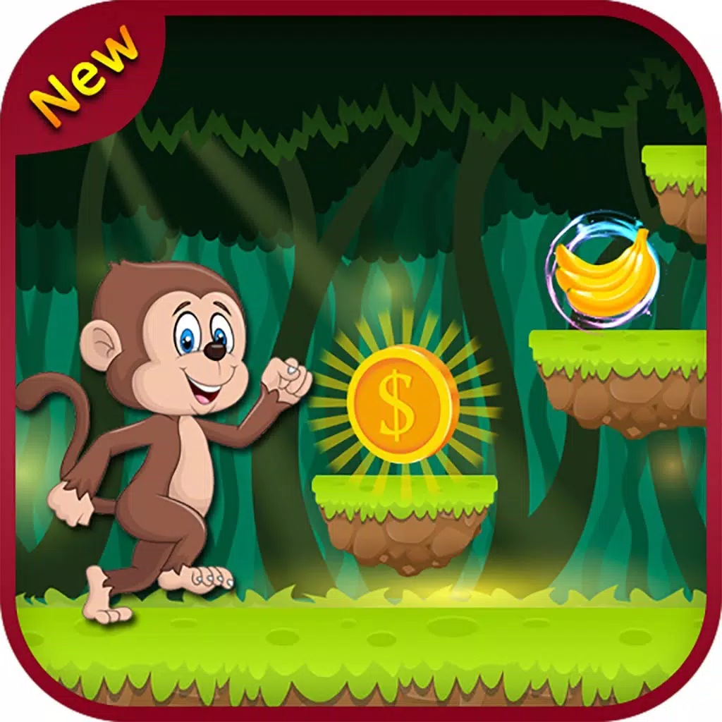 Jungle Monkey Run 3D Jungle Monkey Run 3D
