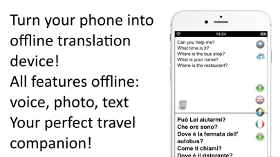 Offline Translator: Italian Screenshots