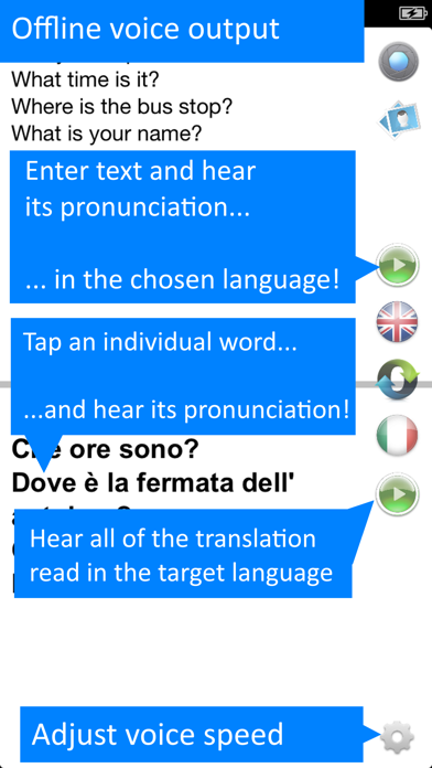 Offline Translator: Italian Screenshots