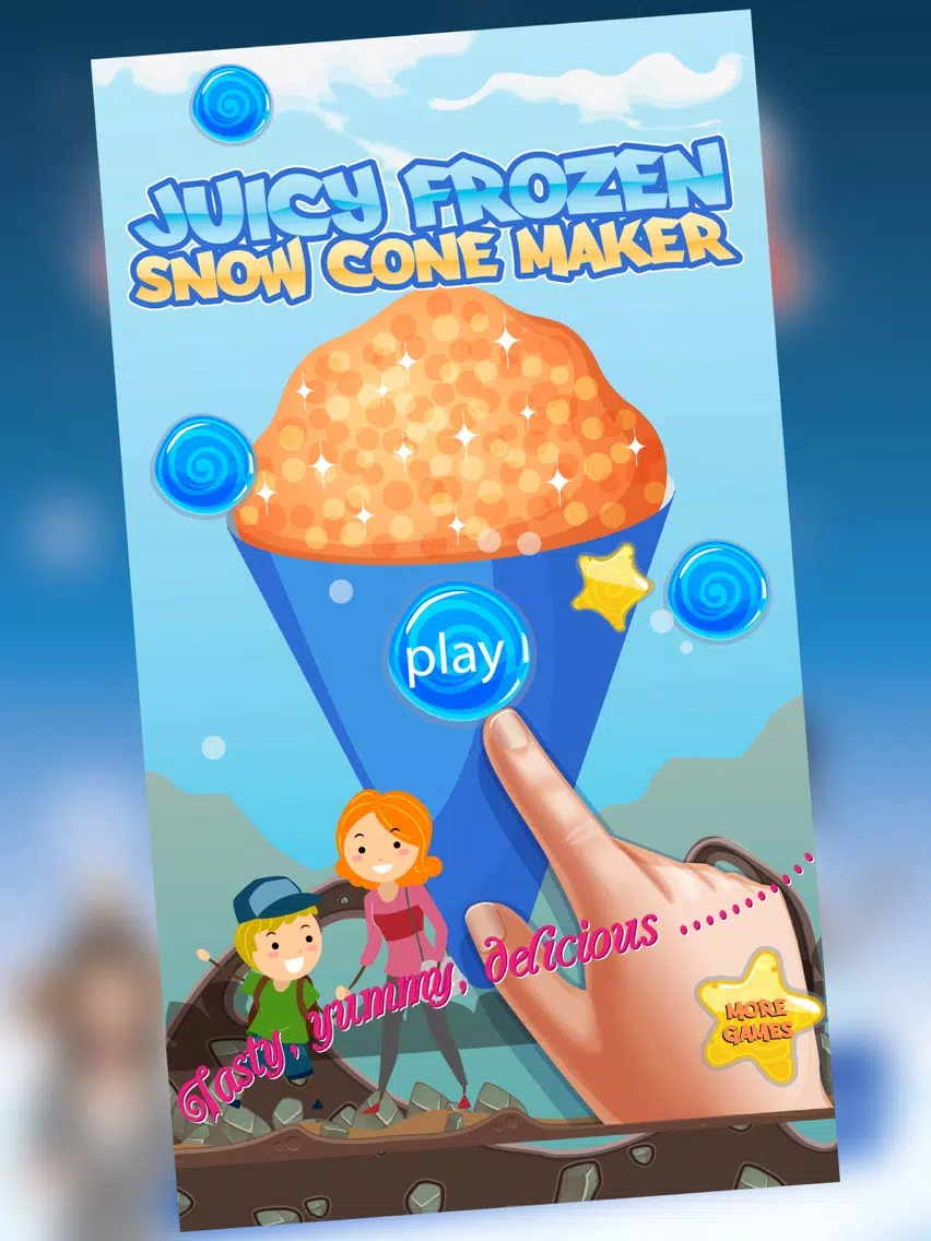 Juicy Frozen Snow Cone Maker - Kids Frozen Foods iPad Screenshots