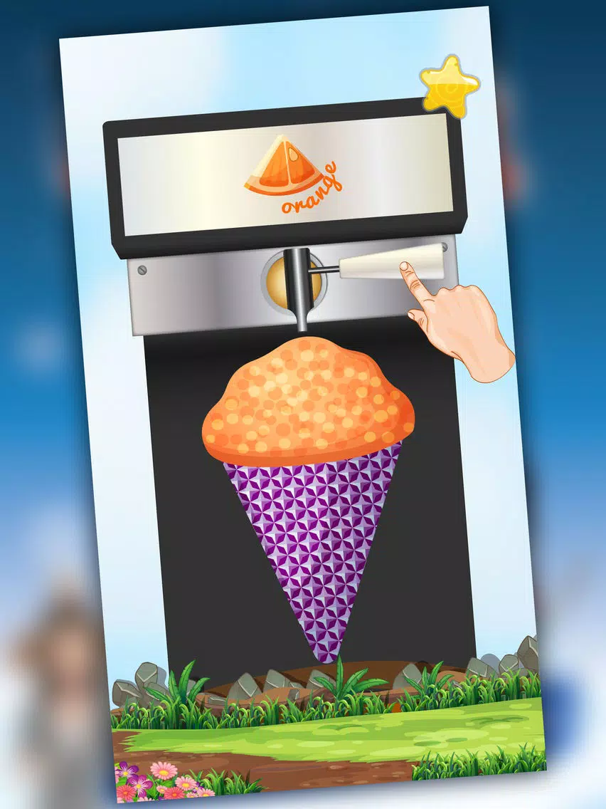 Juicy Frozen Snow Cone Maker - Kids Frozen Foods iPad Screenshots