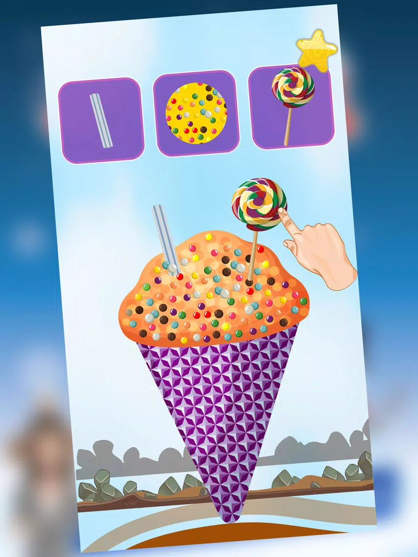 Juicy Frozen Snow Cone Maker - Kids Frozen Foods iPad Screenshots