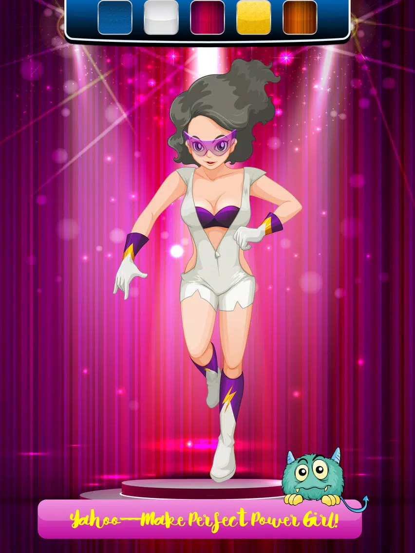 Captures d'écran de Power Girls Dress Up - Lovely Costumes Design Game For Girls iPad