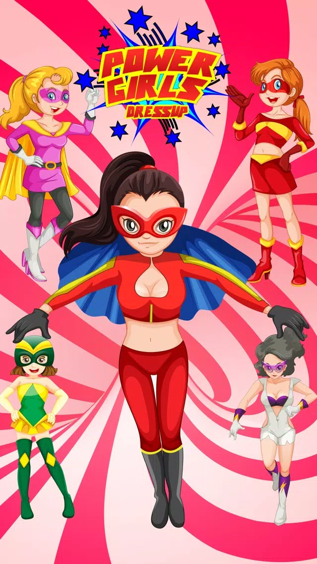 Captures d'écran de Power Girls Dress Up - Lovely Costumes Design Game For Girls
