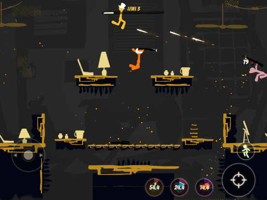 Tangkapan skrin Stickfight Shadow Battle iPad 