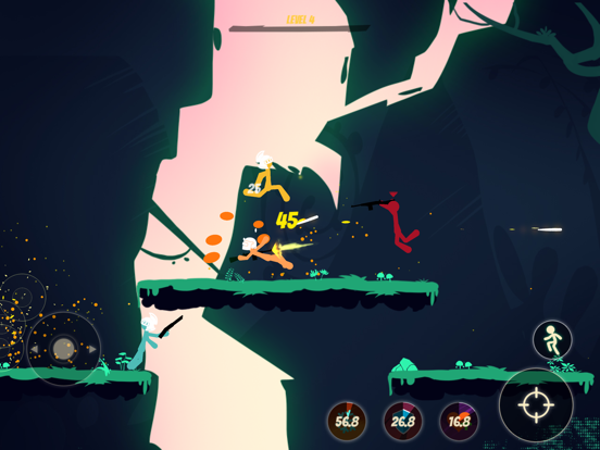 Tangkapan skrin Stickfight Shadow Battle iPad 