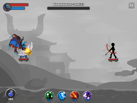 Capturas de tela do Stickfight Archer iPad 