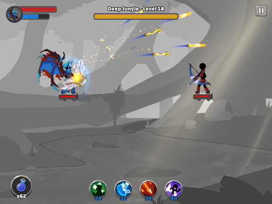 Capturas de tela do Stickfight Archer iPad 