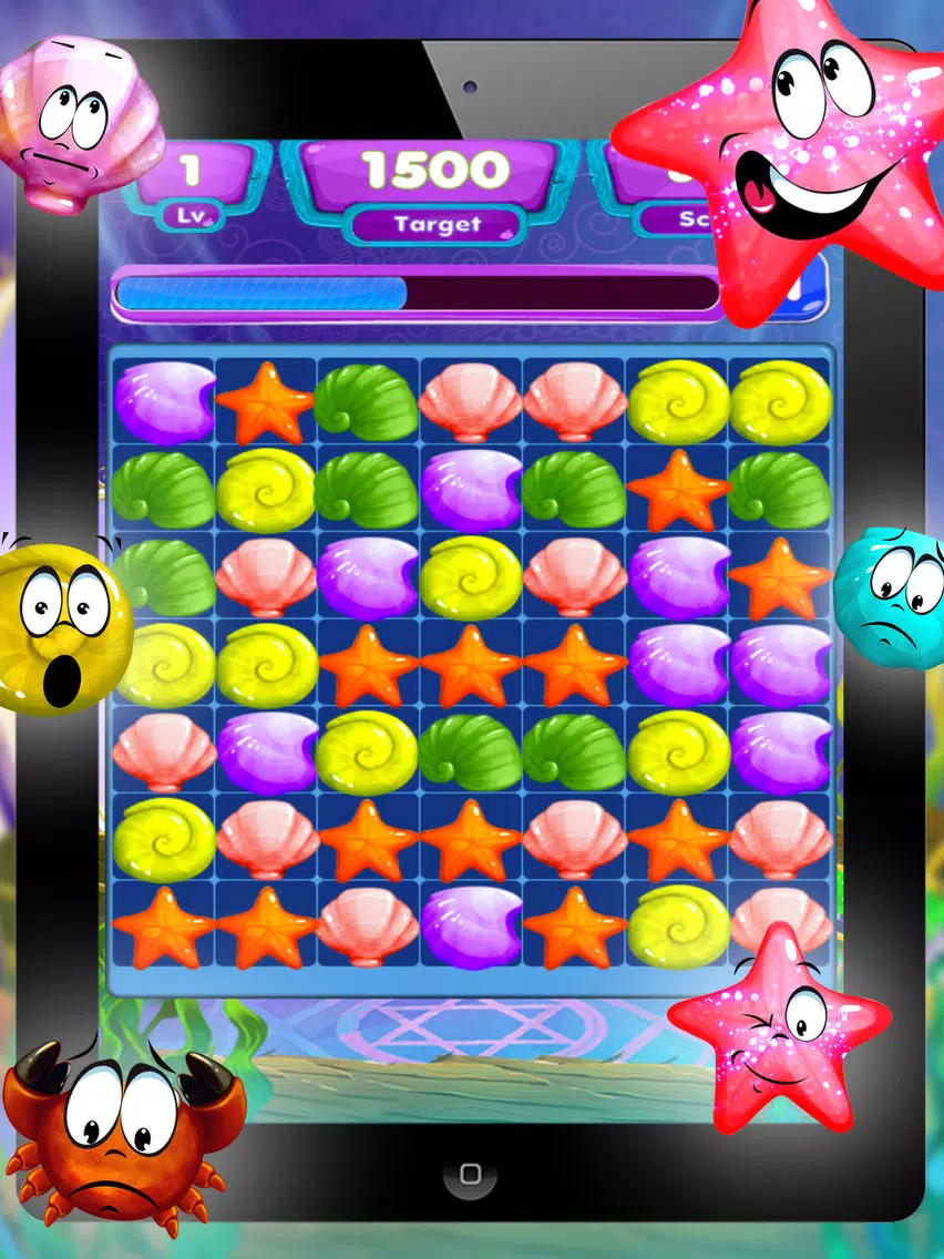 splash link - Ocean & Under Water pop Puzzle Game Free with Friends iPad Screenshots