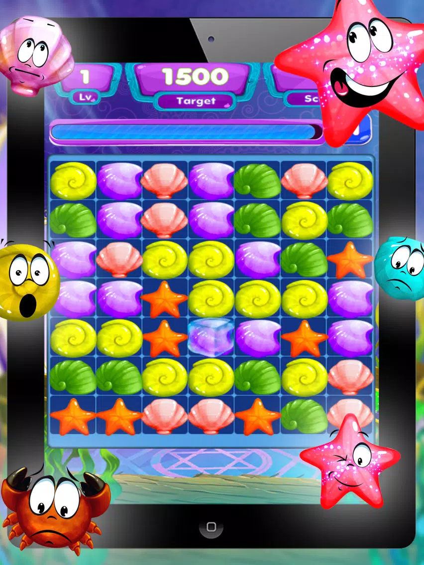 splash link - Ocean & Under Water pop Puzzle Game Free with Friends iPad Screenshots