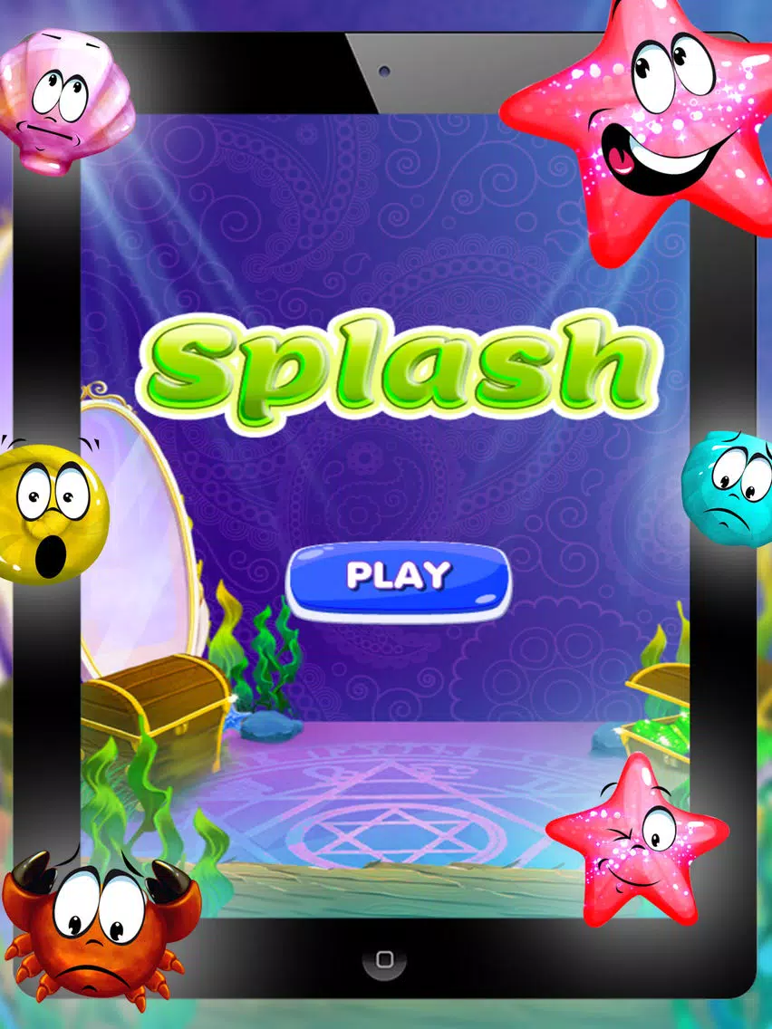 splash link - Ocean & Under Water pop Puzzle Game Free with Friends iPad Screenshots