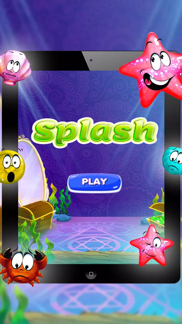 splash link - Ocean & Under Water pop Puzzle Game Free with Friends Screenshots