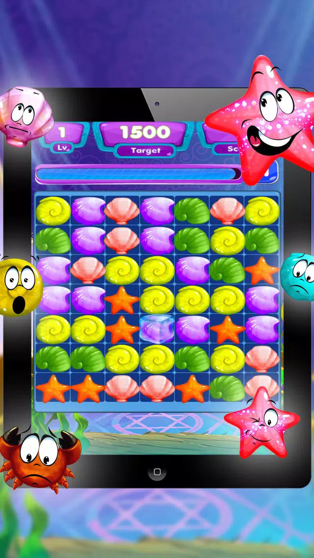 splash link - Ocean & Under Water pop Puzzle Game Free with Friends Screenshots