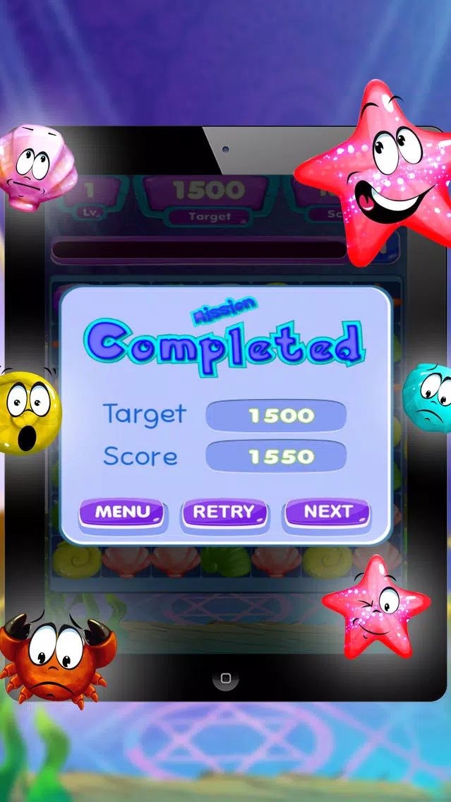 splash link - Ocean & Under Water pop Puzzle Game Free with Friends Screenshots