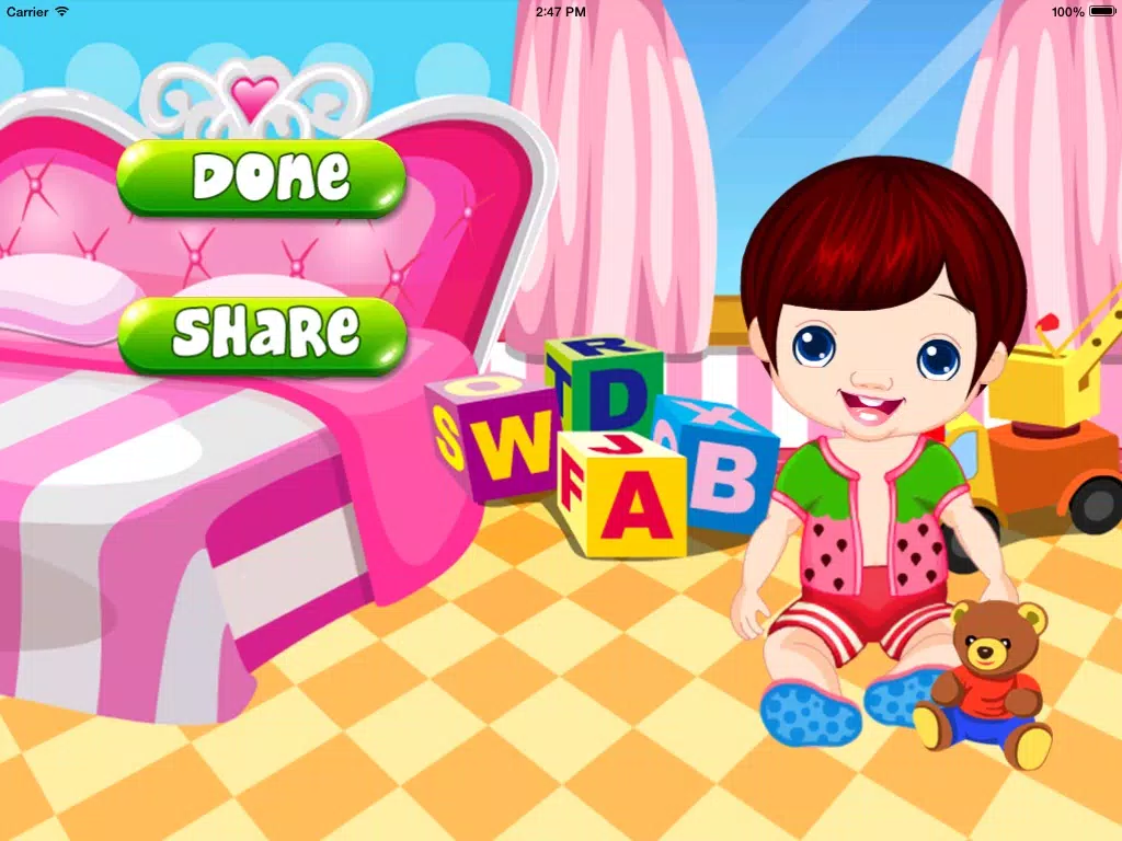 Beautiful Baby Dressup iPad Screenshots