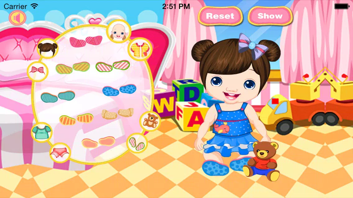 Beautiful Baby Dressup Screenshots