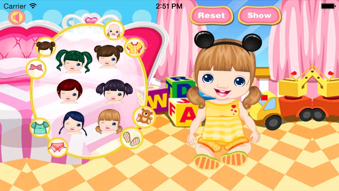Beautiful Baby Dressup Screenshots