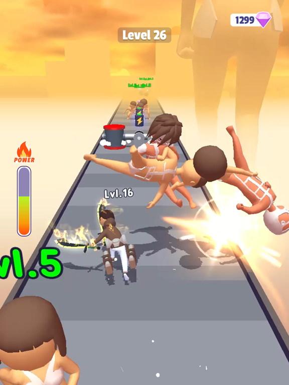 Ảnh chụp màn hình của Final Giant Rush iPad 