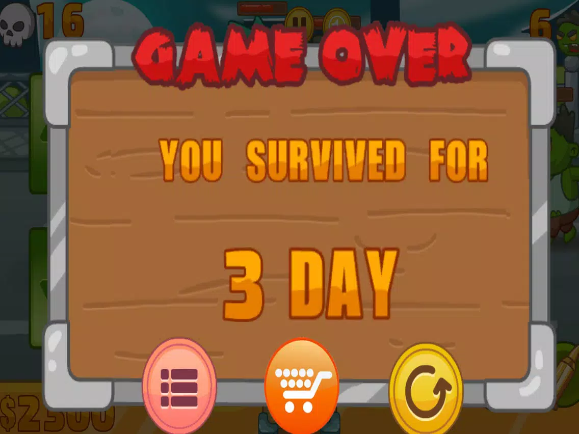 Screenshot di Zombie Defense - Halloween Night iPad 