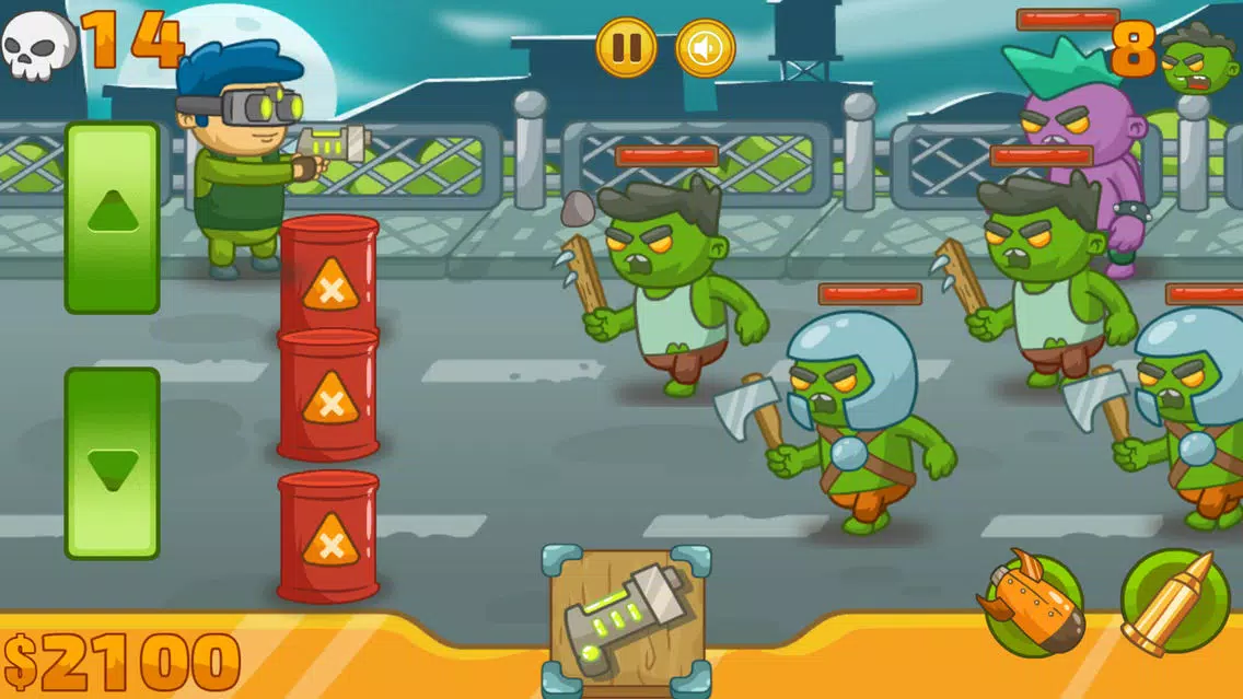 Screenshot di Zombie Defense - Halloween Night