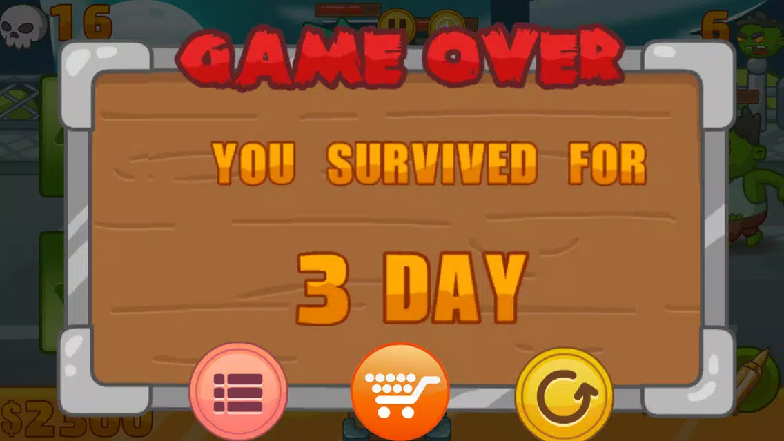 Screenshot di Zombie Defense - Halloween Night