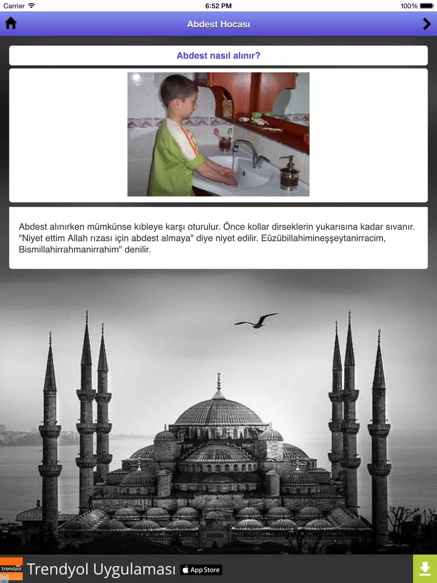 Abdest Hocası iPad Screenshots
