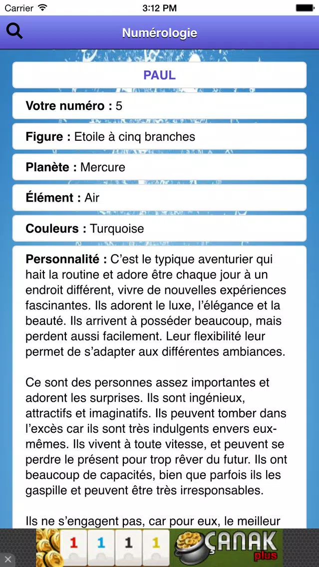 Numérologie Gratuite Screenshots