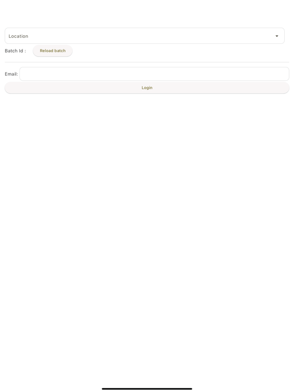 Skyos Inventory iPad Screenshots