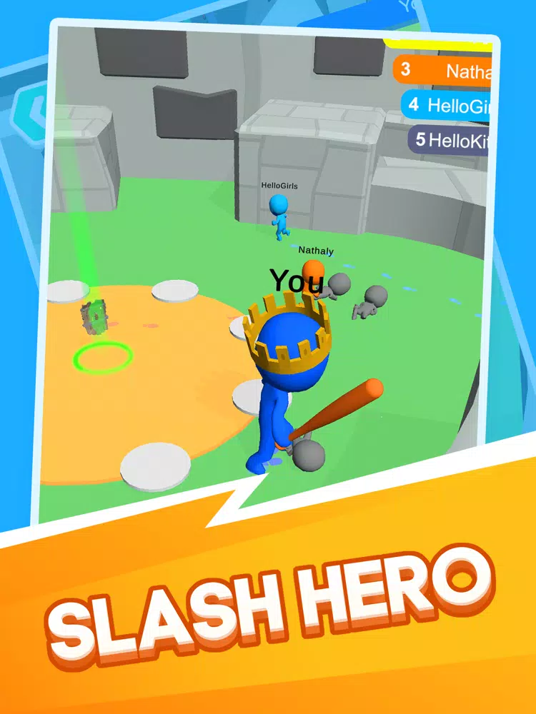 Ảnh chụp màn hình của Slash-Hero iPad 