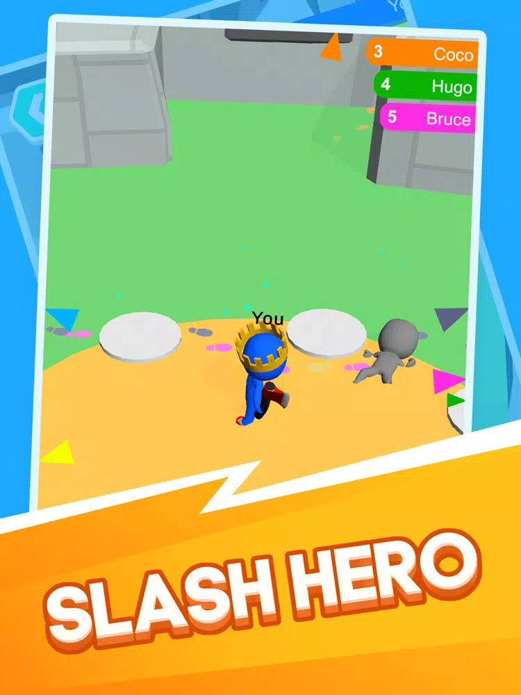 Ảnh chụp màn hình của Slash-Hero iPad 