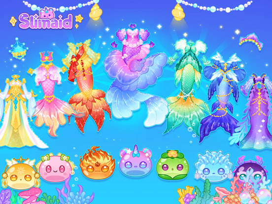 Slime Princess:Mermaid iPad Screenshots