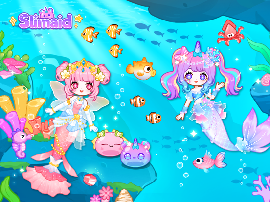 Slime Princess:Mermaid iPad Screenshots