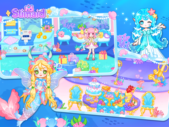 Slime Princess:Mermaid iPad Screenshots