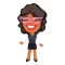 Afro American Women Stickers