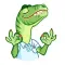 Crocodile Stickers Pack