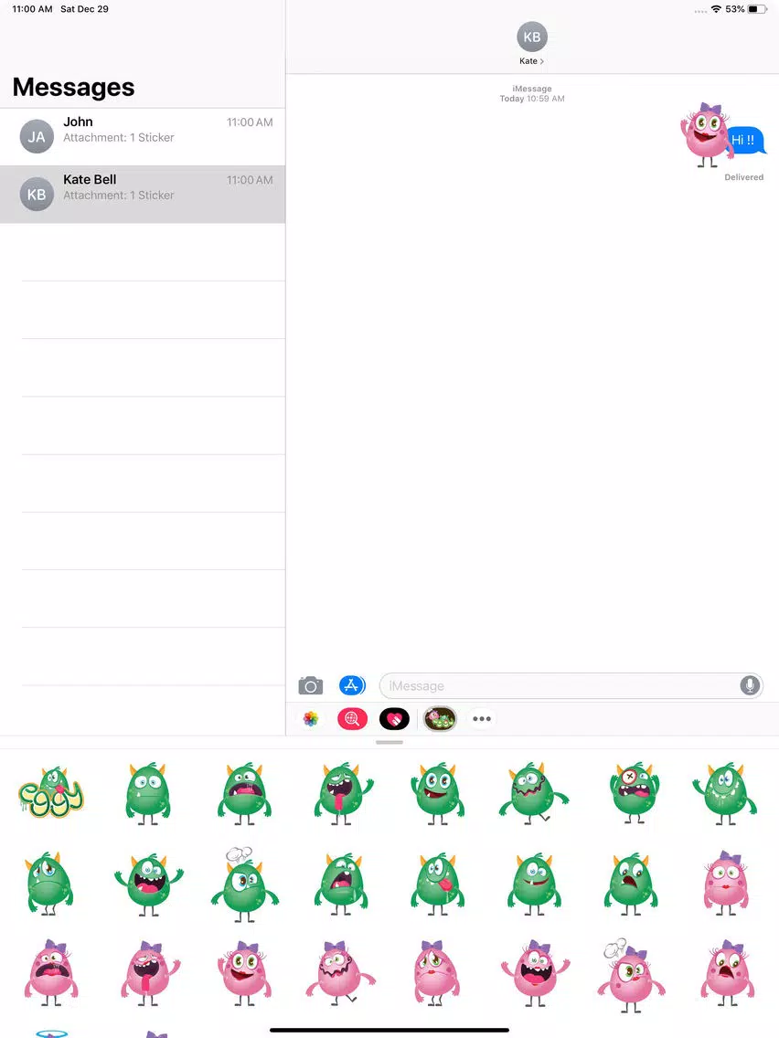Eggy and Eggyna Monsters iPad Screenshots