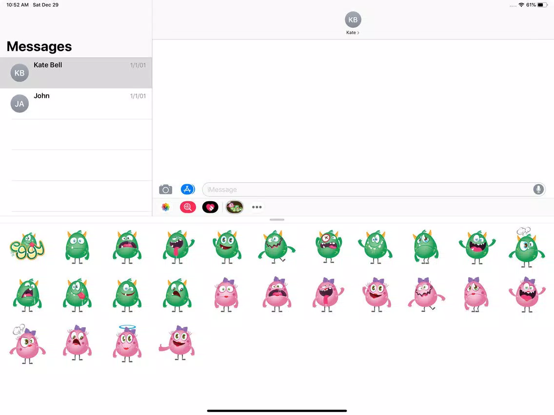 Eggy and Eggyna Monsters iPad Screenshots